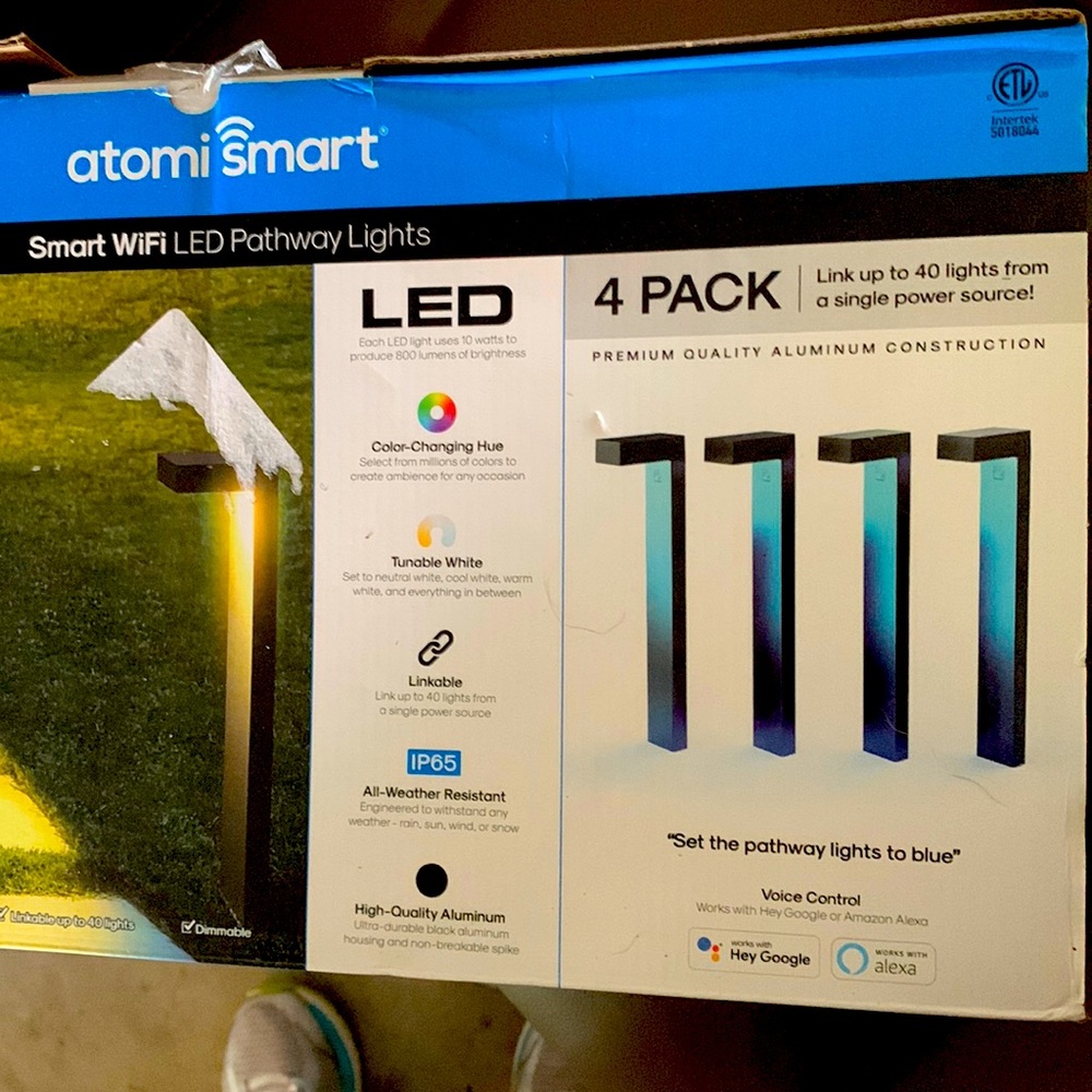 Smart WiFi LED Pathway lights